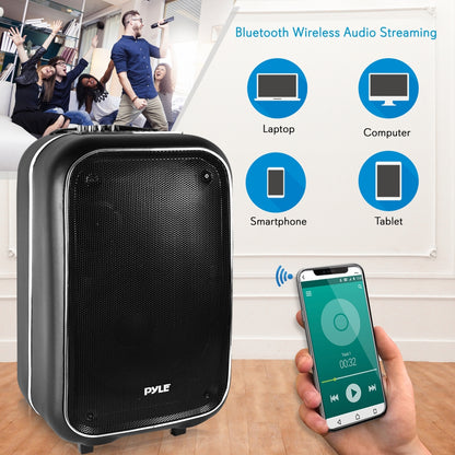 product image number 4 for Pyle Portable Bluetooth Pa Speaker System