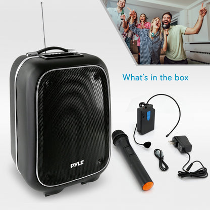 product image number 8 for Pyle Portable Bluetooth Pa Speaker System