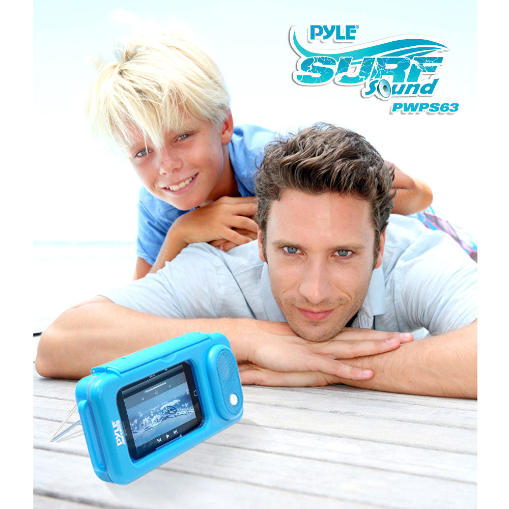 product image number 2 for Pyle Surf Sound Bluetooth Stereo Speaker