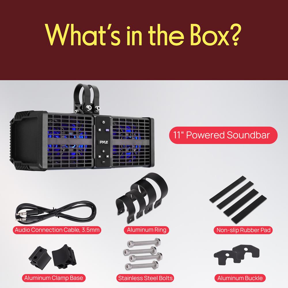 Atv/Utv Powersports Soundbar System - Thumbnail 4