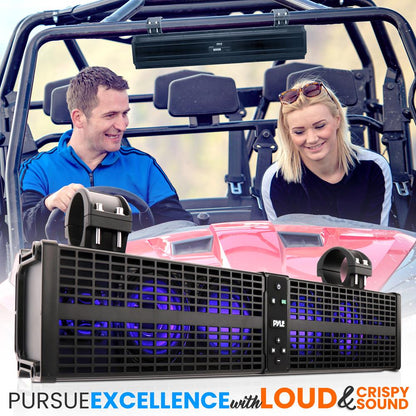 product image number 3 for Pyle Atv/Utv Powersports Soundbar System