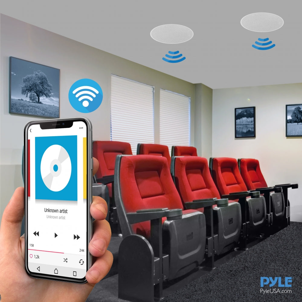 product image number 8 for Pyle 6.5’’ In-Wall/In-Ceiling 2-Way Speakers