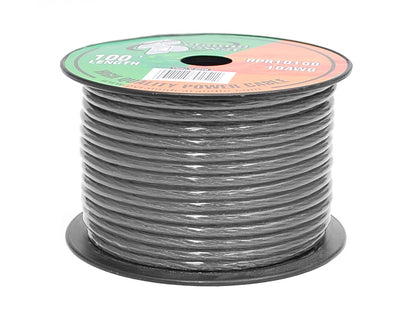 product image number 1 for Pyramid 10" Guage Black Ground Wire 100 Foot Ofc