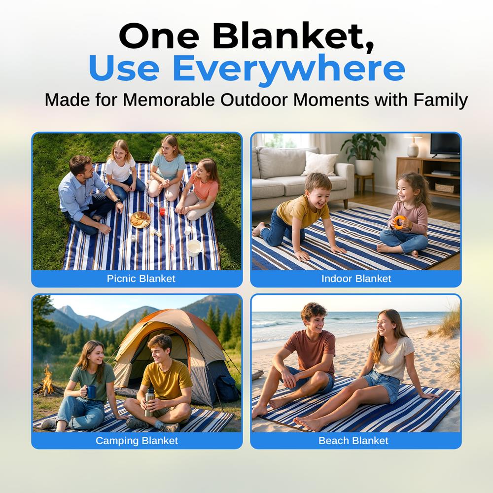 Pyle Picnic Blanket - Thumbnail 5