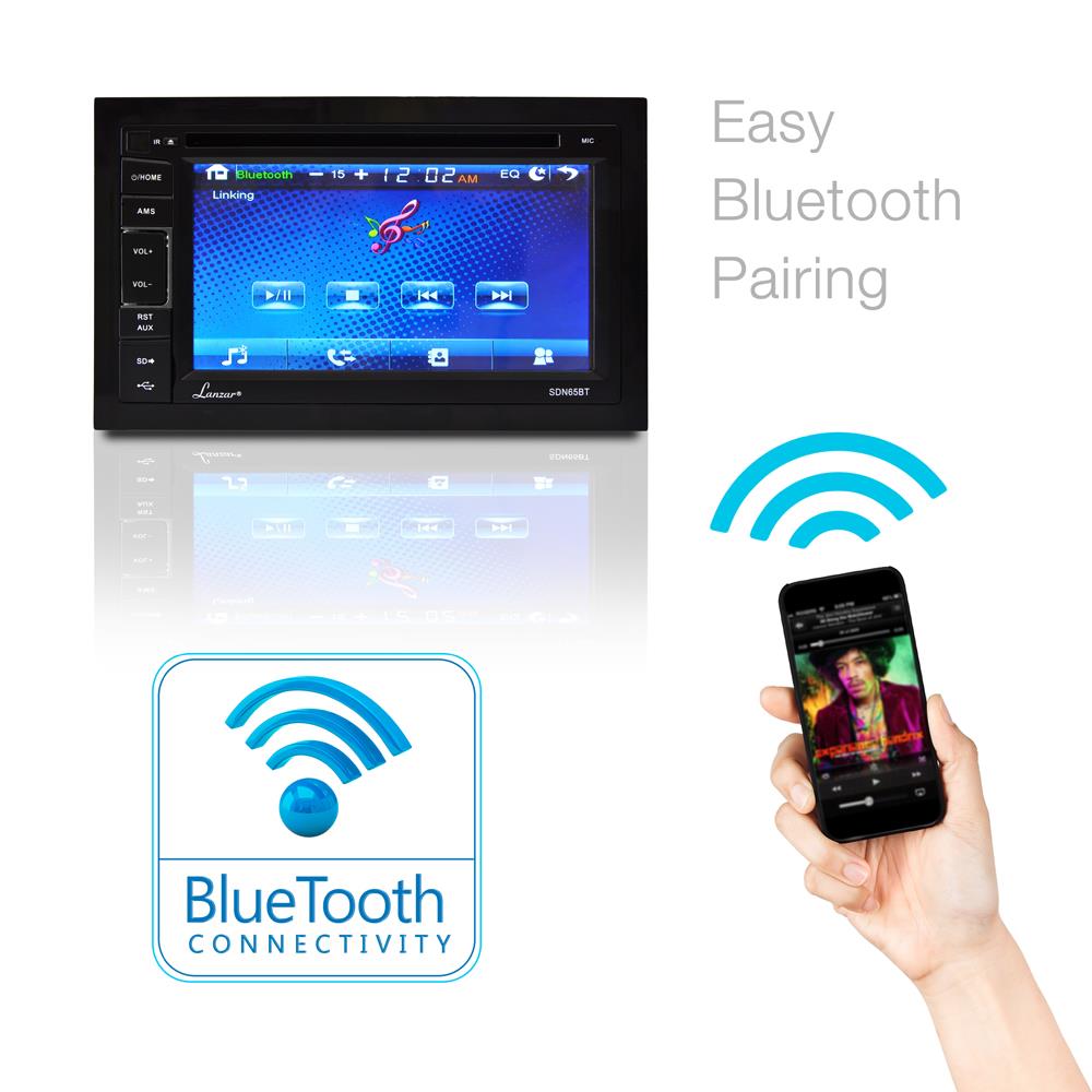 product image number 3 for Lanzar Bluetooth Headunit Receiver System