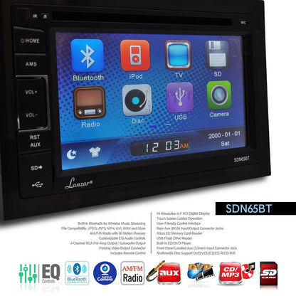 product image number 2 for Lanzar Bluetooth Headunit Receiver System