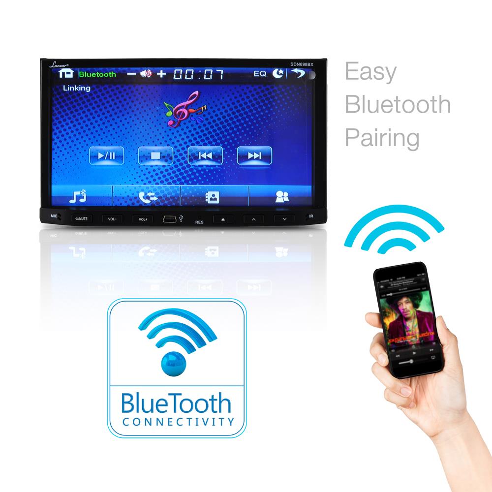 product image number 3 for Lanzar Bluetooth Cd/Dvd Headunit Receiver