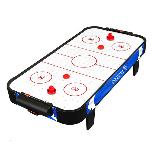 40" Air Hockey Table Fast Gameplay 110V Motor Blue