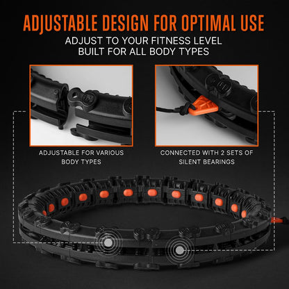 product image number 4 for SQUATZ Detachable Hula-Hoop And Elastic Ring Se