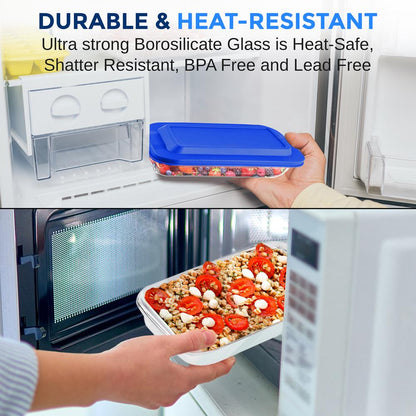 High Borosilicate Glass Bakeware Set