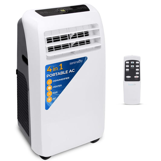Portable Air Conditioner 10,000 BTU Efficient Cooling Dehumidifier