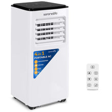 Single Duct Portable Air Conditioner And Heater - 8000 Btu Cooling Capacity (Ashrae) Compact Home A/C Cooling And Heating Unit With Built-In Dehumidifier & Fan Modes, Includes Window Mount Kit (White And Black)