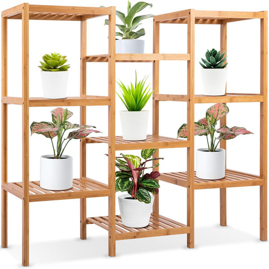 product image number 1 for SereneLife 9 Tier Adjustable Storage Shelf