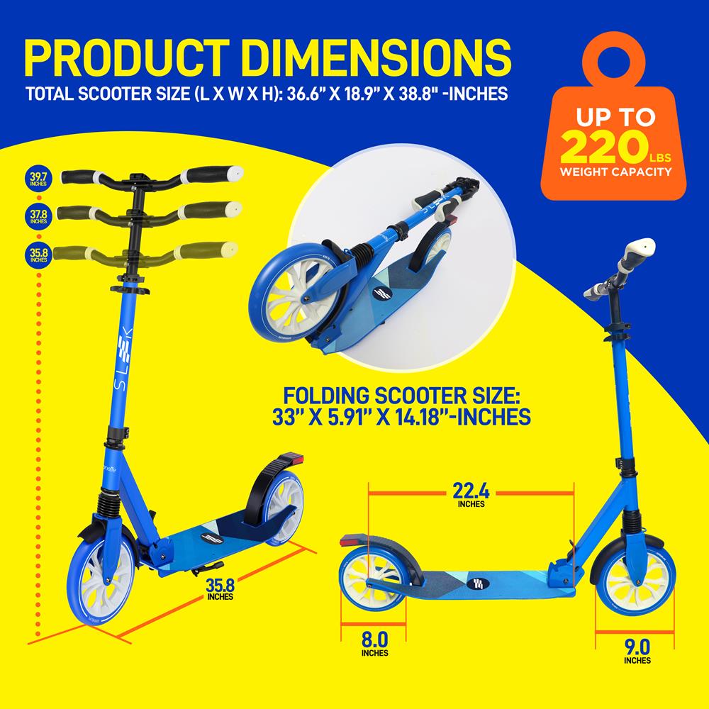 Pyle Kick Scooter - Thumbnail 3