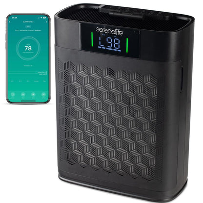 HEPA Air Purifier, WiFi Control, Ultra-Quiet, 1,076 Sq Ft Coverage