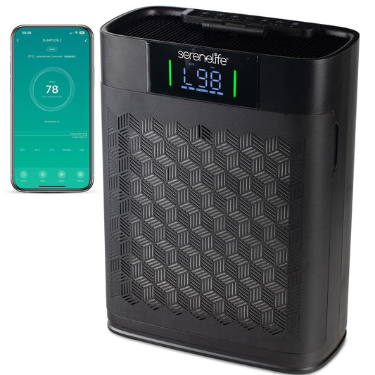 HEPA Air Purifier, WiFi Control, Ultra-Quiet, 1,076 Sq Ft Coverage