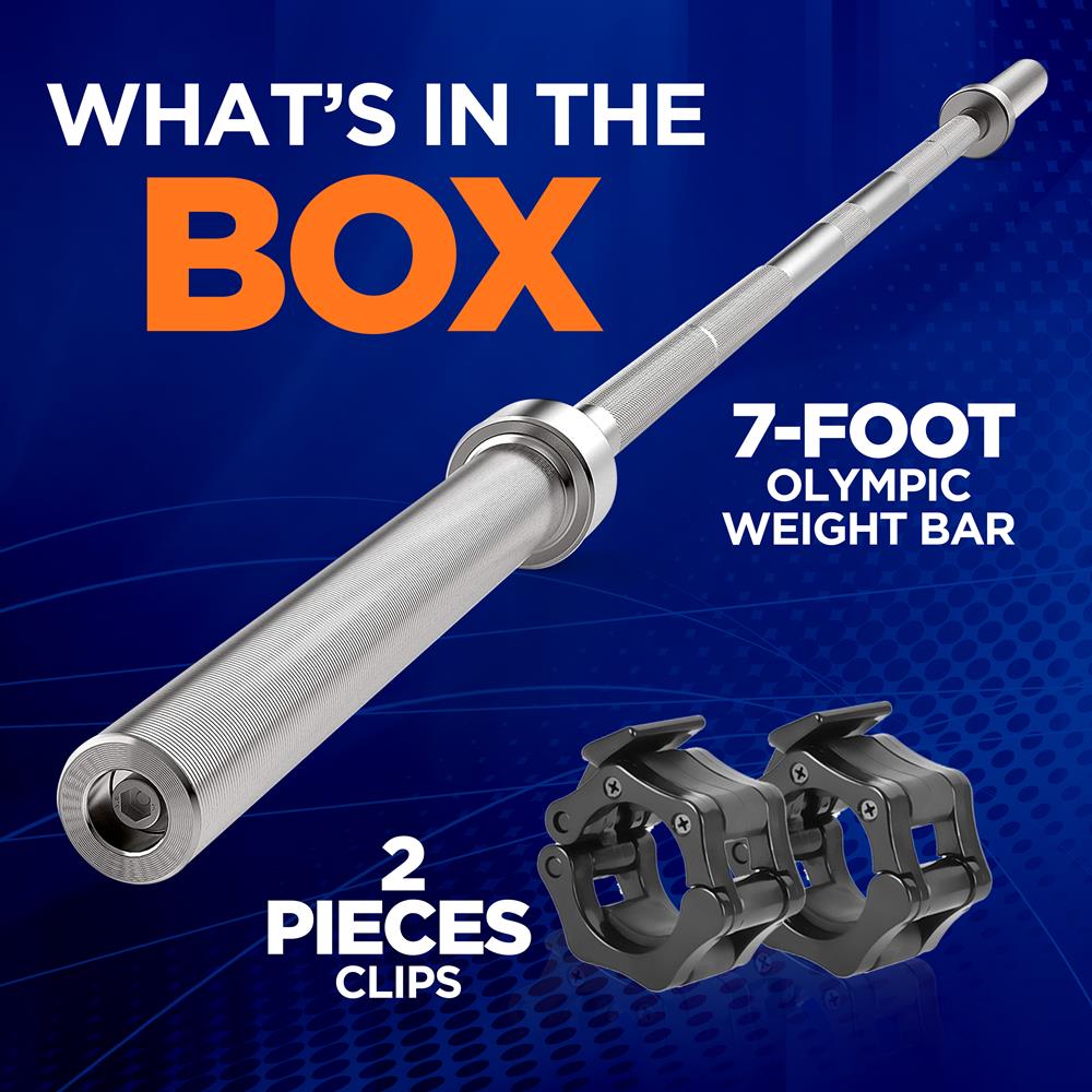 Pyle Olympic Barbell - Thumbnail 2