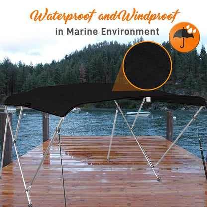 product image number 4 for SereneLife 4 Bow Bimini Top