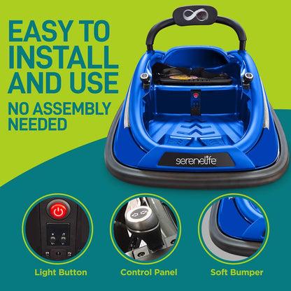 360¬∞ Spinning Kids Bumper Car