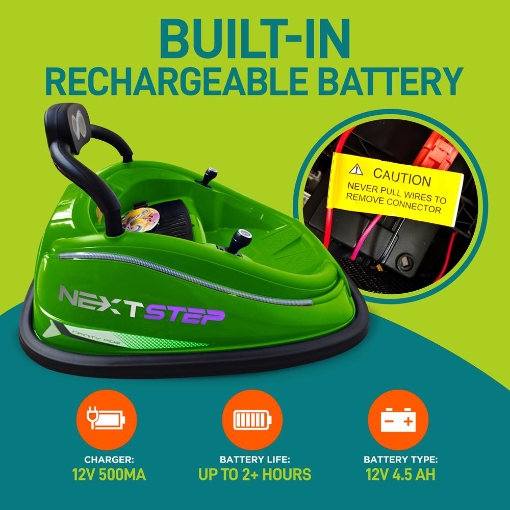 product image number 3 for SereneLife 360¬∞ Spinning Kids Bumper Car