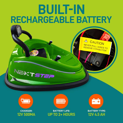 product image number 3 for SereneLife 360¬∞ Spinning Kids Bumper Car