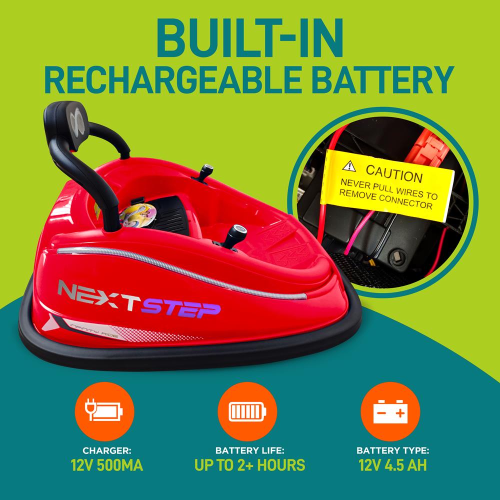 product image number 3 for SereneLife 360¬∞ Spinning Kids Bumper Car