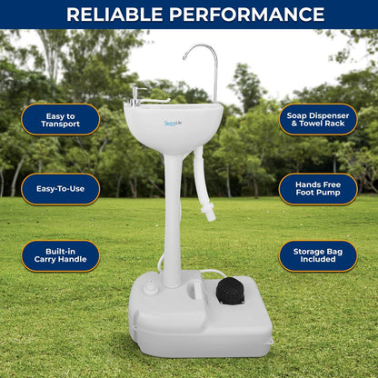 Outdoor Portable Water Faucet Station