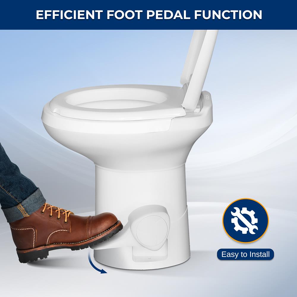 Pyle Gravity Flush Toilet - Thumbnail 4