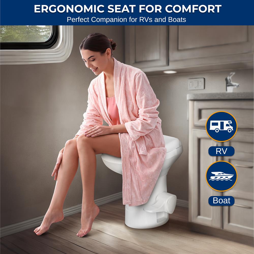 Pyle Gravity Flush Toilet - Thumbnail 5
