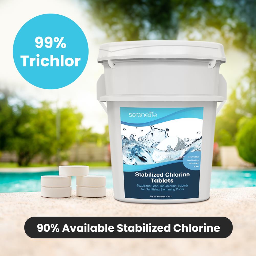 Stabilized Chlorine Tablets – Pyle USA