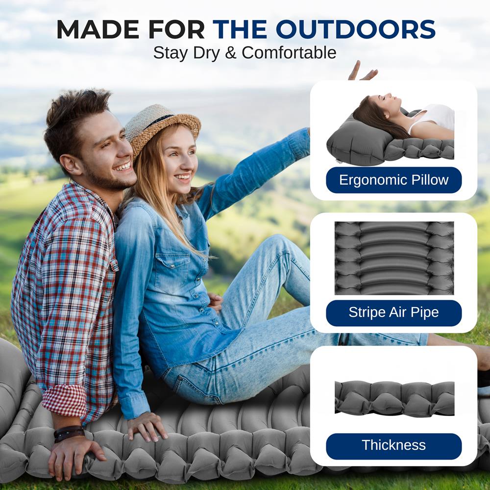 Sleeping Pad with Pillow - Thumbnail 2