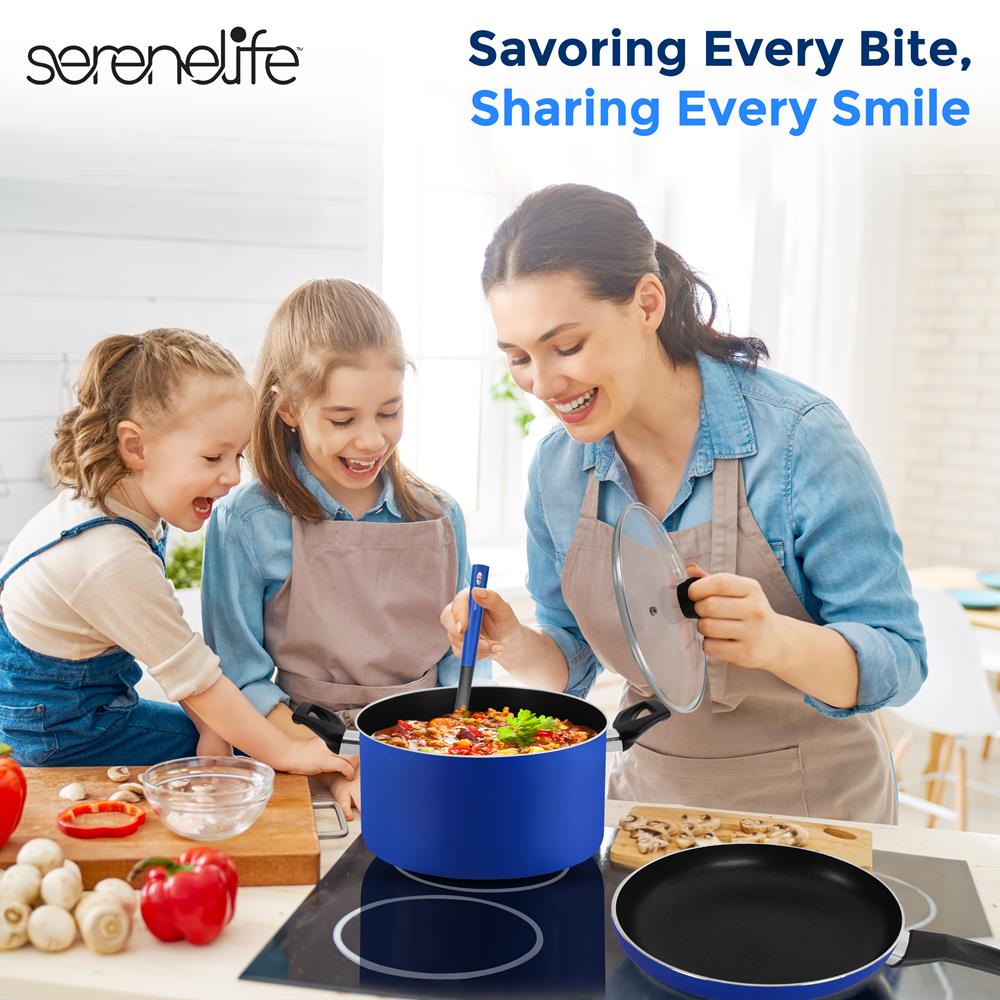 product image number 7 for SereneLife Home Kitchen Cookware Set