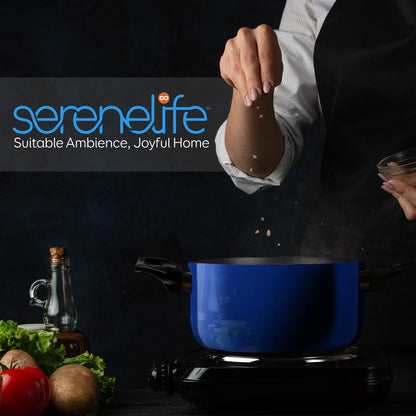 product image number 8 for SereneLife Home Kitchen Cookware Set