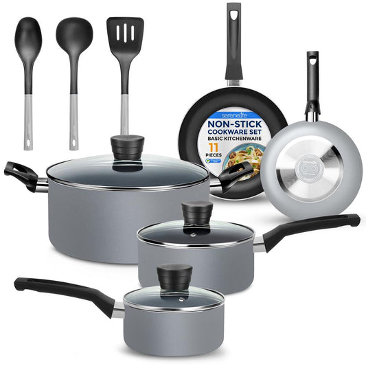 product image number 1 for SereneLife Home Kitchen Cookware Set