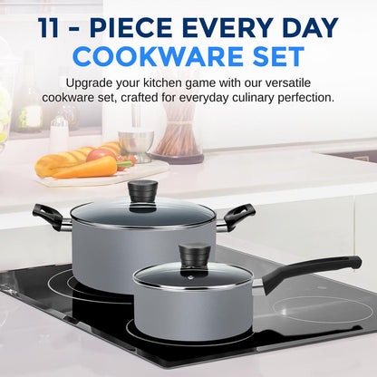 product image number 2 for SereneLife Home Kitchen Cookware Set