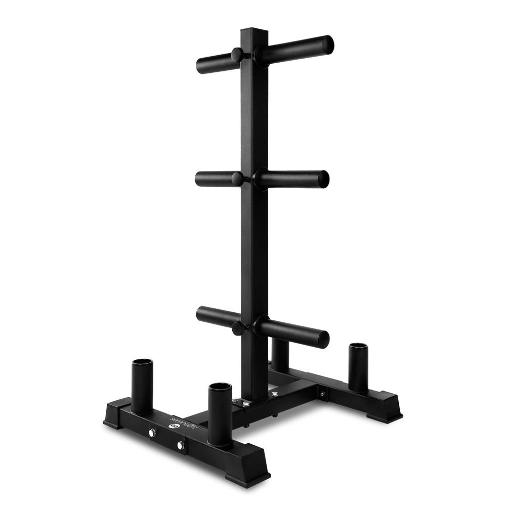 Olympic Weight Rack 800lb Capacity Steel Scratch-Resistant Frame – Pyle USA