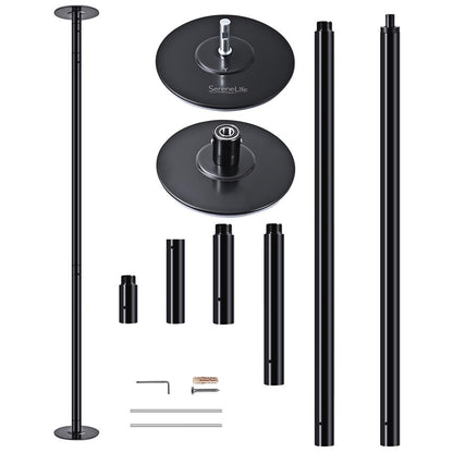 Adjustable Fitness Dance Pole, 1102 lb Capacity, Steel, Anti-Rust Surface