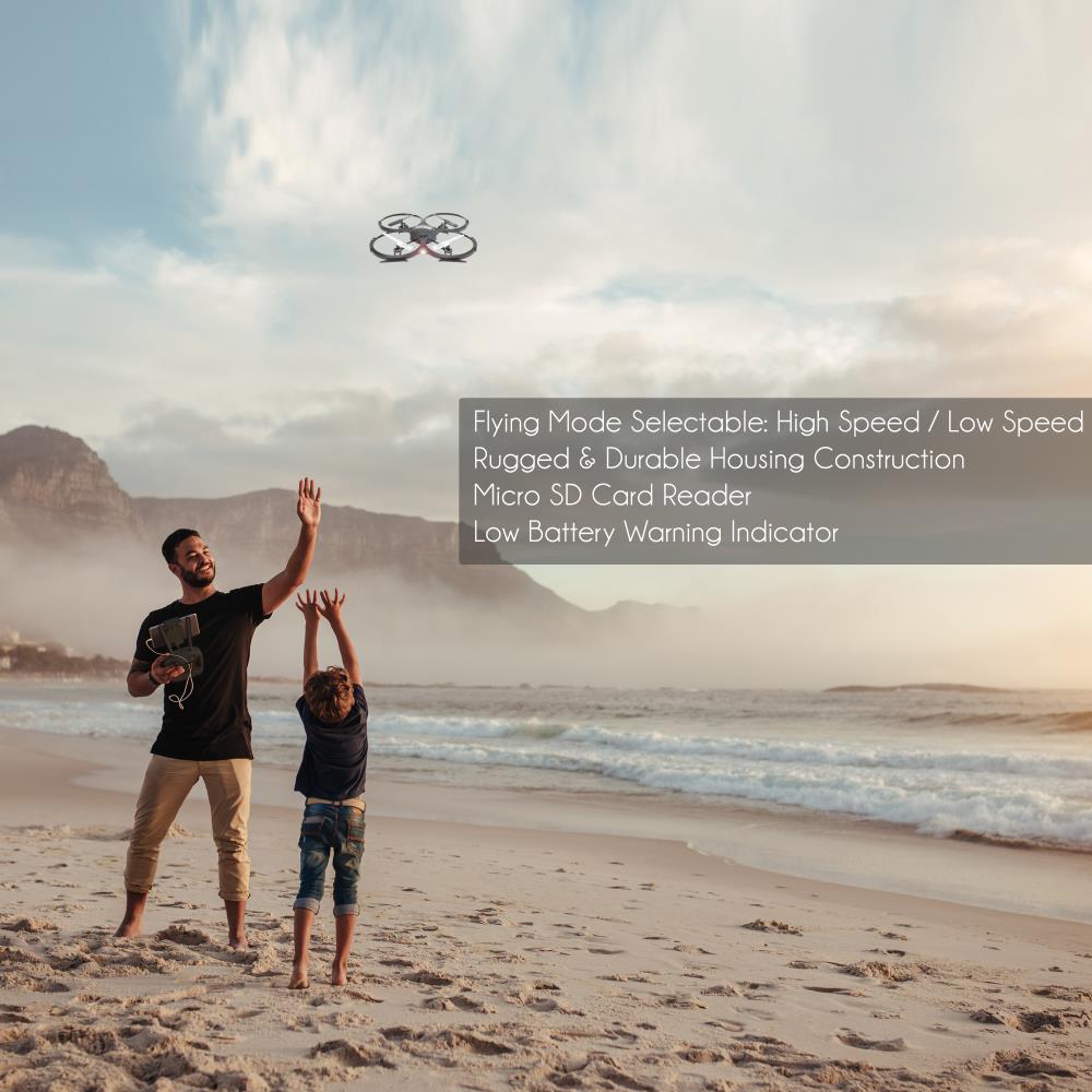 product image number 6 for SereneLife Drone Quad-Copter With Hd Camera + Video