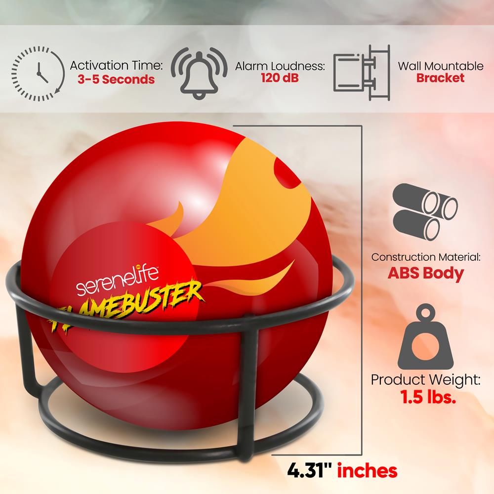 SereneLife Fire Ball Extinguisher - Thumbnail 4