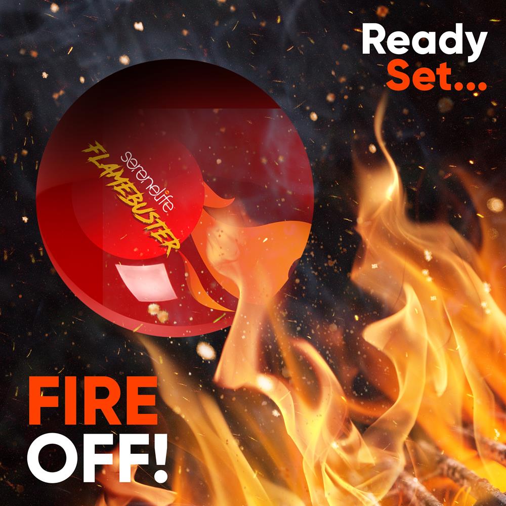Automatic Fire Ball Extinguisher, Range 3 feet, Instant Activation
