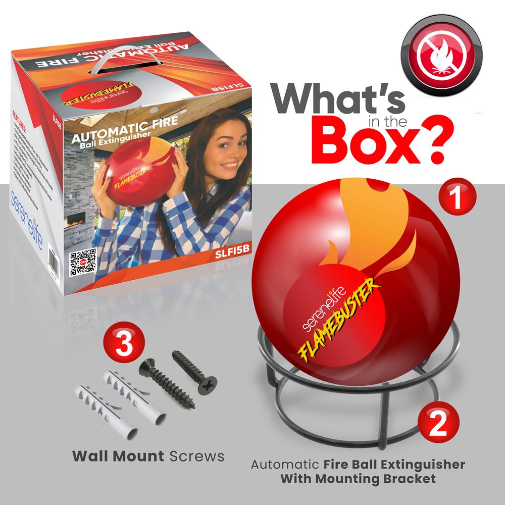 product image number 7 for SereneLife Fire Ball Extinguisher