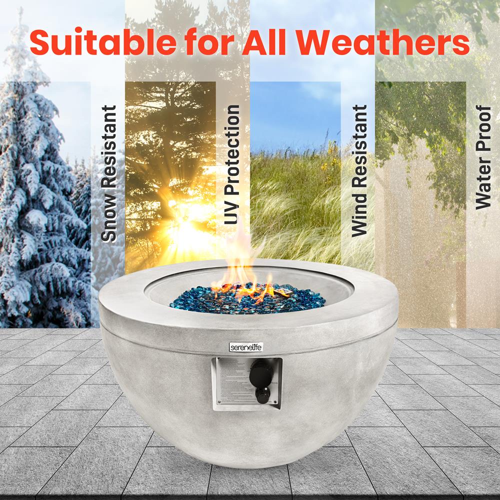 product image number 5 for SereneLife Propane Gas Fire Pit