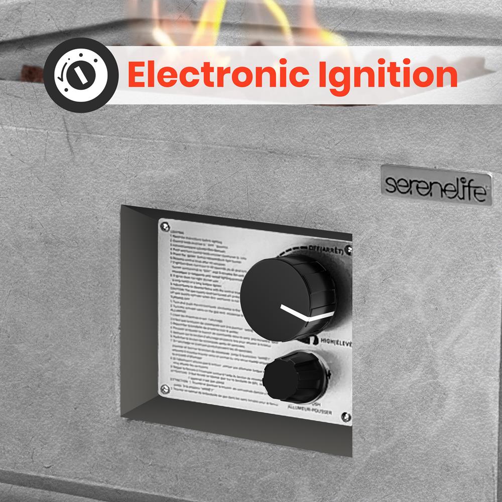 product image number 3 for SereneLife Propane Gas Fire Pit