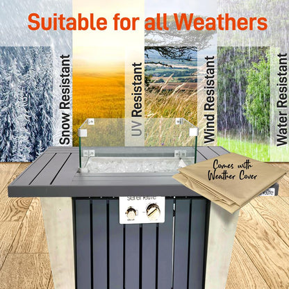 product image number 5 for SereneLife Propane Gas Fire Pit