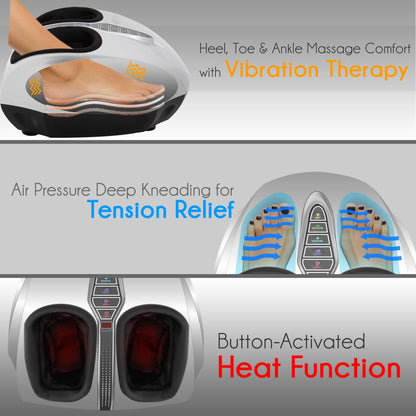 product image number 5 for SereneLife Foot Massager With Vibration Therapy