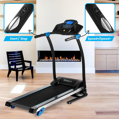 Electric Folding Treadmill, Space-Saving, 1.5 HP, Bluetooth App