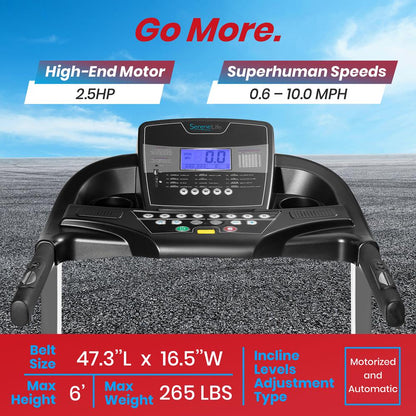 Home Gym Fitness Incline Treadmill