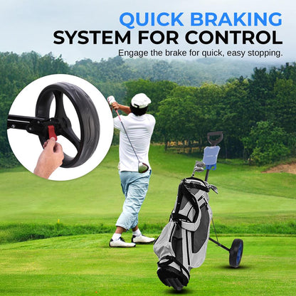 2-Wheel Golf Push Cart