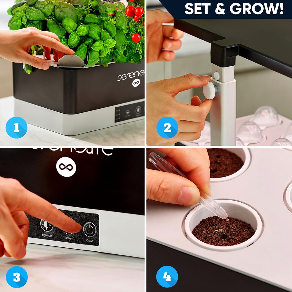 SereneLife Smart Soil Sponge Pods - Thumbnail 5