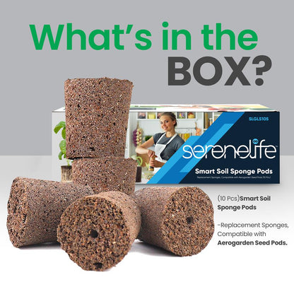 product image number 7 for SereneLife Smart Soil Sponge Pods